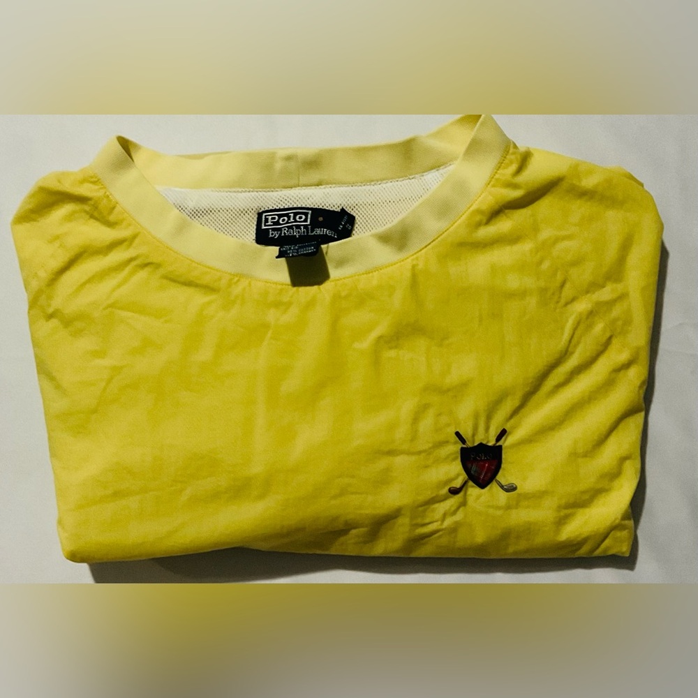 Polo by Ralph Lauren Yellow Polo Windbreaker